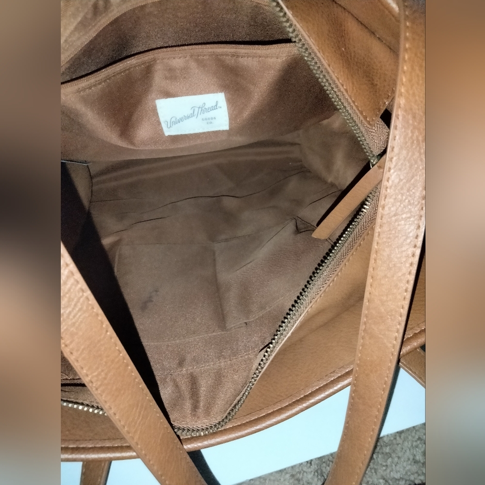 Universal Threads (Camel Brown) Interior Lined Do… - image 3